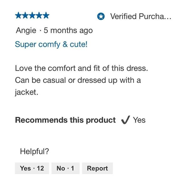 32 Degrees Ladies Reversible 2-in-1 Soft Dress with Cooling Technology - Picture 15 of 16